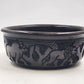 Hand-Carved Wood Bowl Kingdom Swaziland Eswatini Africa Intricate Animal Carving