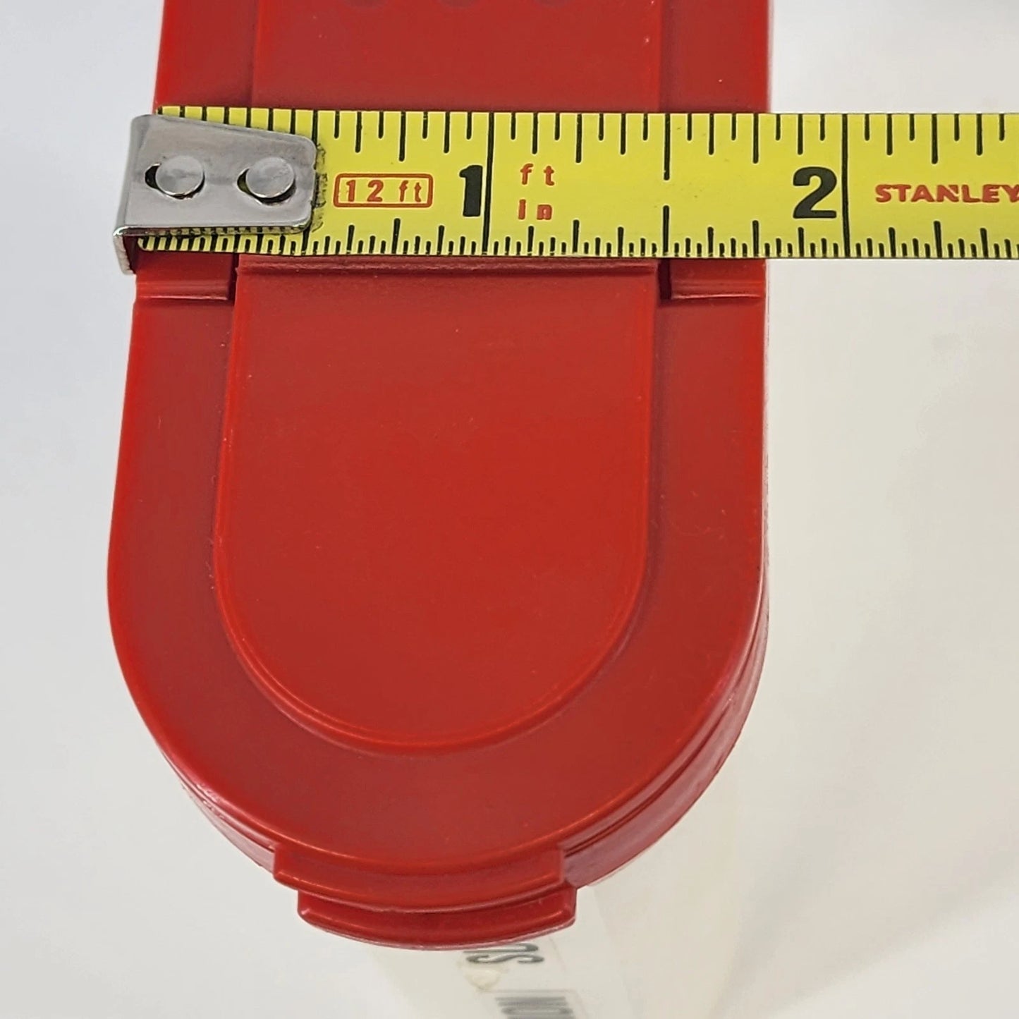2 Tupperware Modular Mates Spice Container Shakers 1846-19 Red Lids 1845-16 Vtg