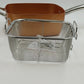 Copper Chef Deep Square Pan 9.5" Vent Lid 2 Handles and Frying Basket NOS