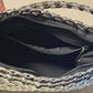 Unique Clutch Purse Shoulder Bag Pop-Top Aluminum Can Tabs Silver Zipper Bag 8"