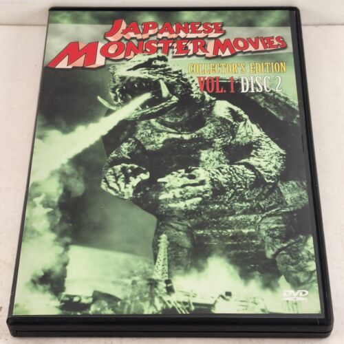 Japanese Monster Movies 2 DVD Set Collector's Edition Vol 1 Has Four Full Movies