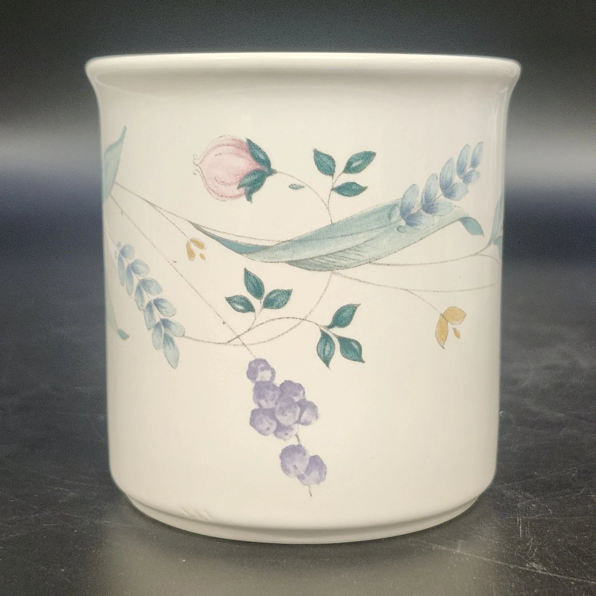 Pfaltzgraff April Floral Coffee Tea Mugs Cups Set of 4 Stoneware 3.25" USA