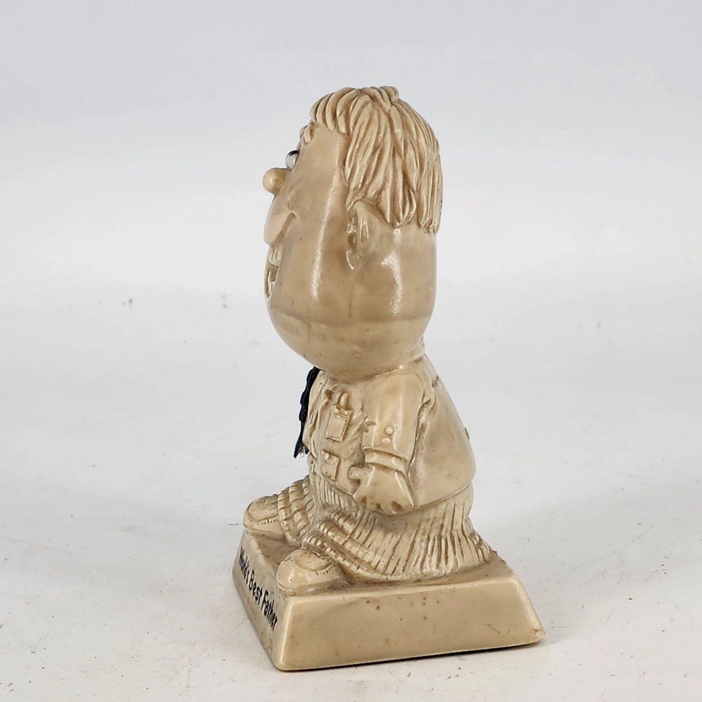 Vintage Russ Berrie Worlds Best Father Sillisculpt Figurine 1970s