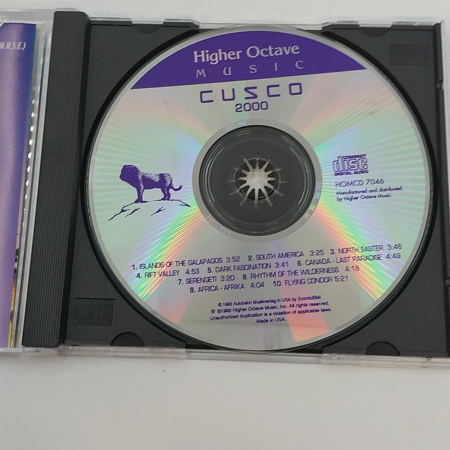 Cusco 5 CD Lot Apurimac I II III 2000 2002 Higher Octave New Age Ambient USA