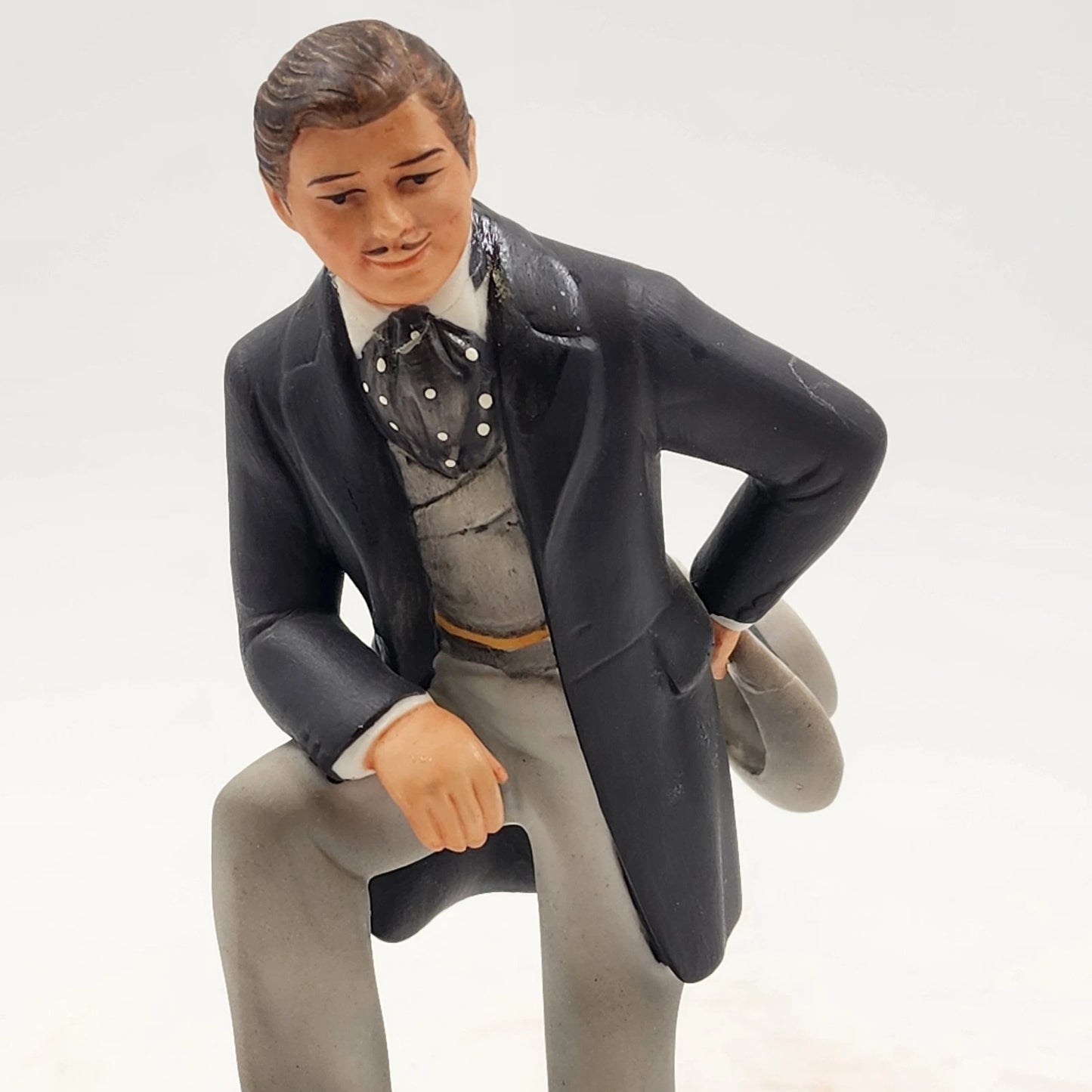 Rhett Butler Figurine Avon Images Hollywood Clark Gable Gone With The Wind 1984