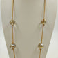 3 Beaded Necklaces Multicolor Seed Bead Suede Cord Amber Pendant