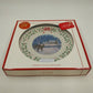 Lenox 2018 Annual Collection Christmas Plate 28th Series Numbered Cabin Deer