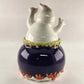 Witch's Brew Halloween Cookie Jar David's Cookies Ceramic Ghost Skull Black Cat