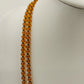 Necklaces Lot Beaded Chain Boho Multicolor Art Glass & Textured Black Orange