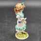 Beuciui Italy Capodimonte Figurine Girl w Glasses & Book Limited Edition 31/2500