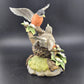 Robin Family San Francisco Music Box Porcelain Vtg OH WHAT A BEAUTIFUL MORNING