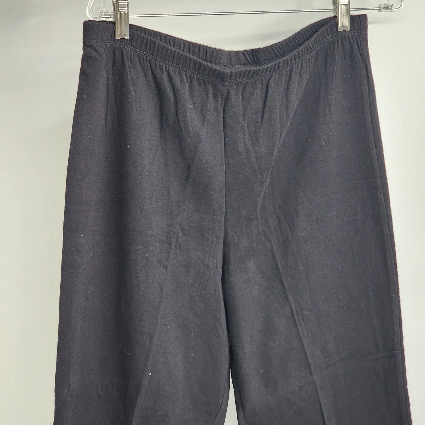 Hot Cotton Petite Tracksuit Set Black Zip Top Medium Pants Small Cotton Spandex