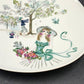 Modern Triangular Figural Lunch Plate Rosenthal Signed Bele Bachem Germany 1960s