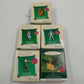5 Hallmark Wizard of Oz Miniature Keepsake Ornaments Dorothy Lion Tin Man Set