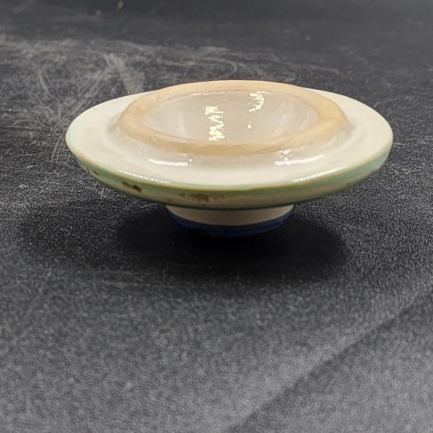 Hadley Bouquet Oversize Sugar Bowl and Lid M A Hadley Pottery Blueberry Design