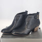 Apt 9 Apindie Platform Ankle Booties Womens 8 Black Heels Zip