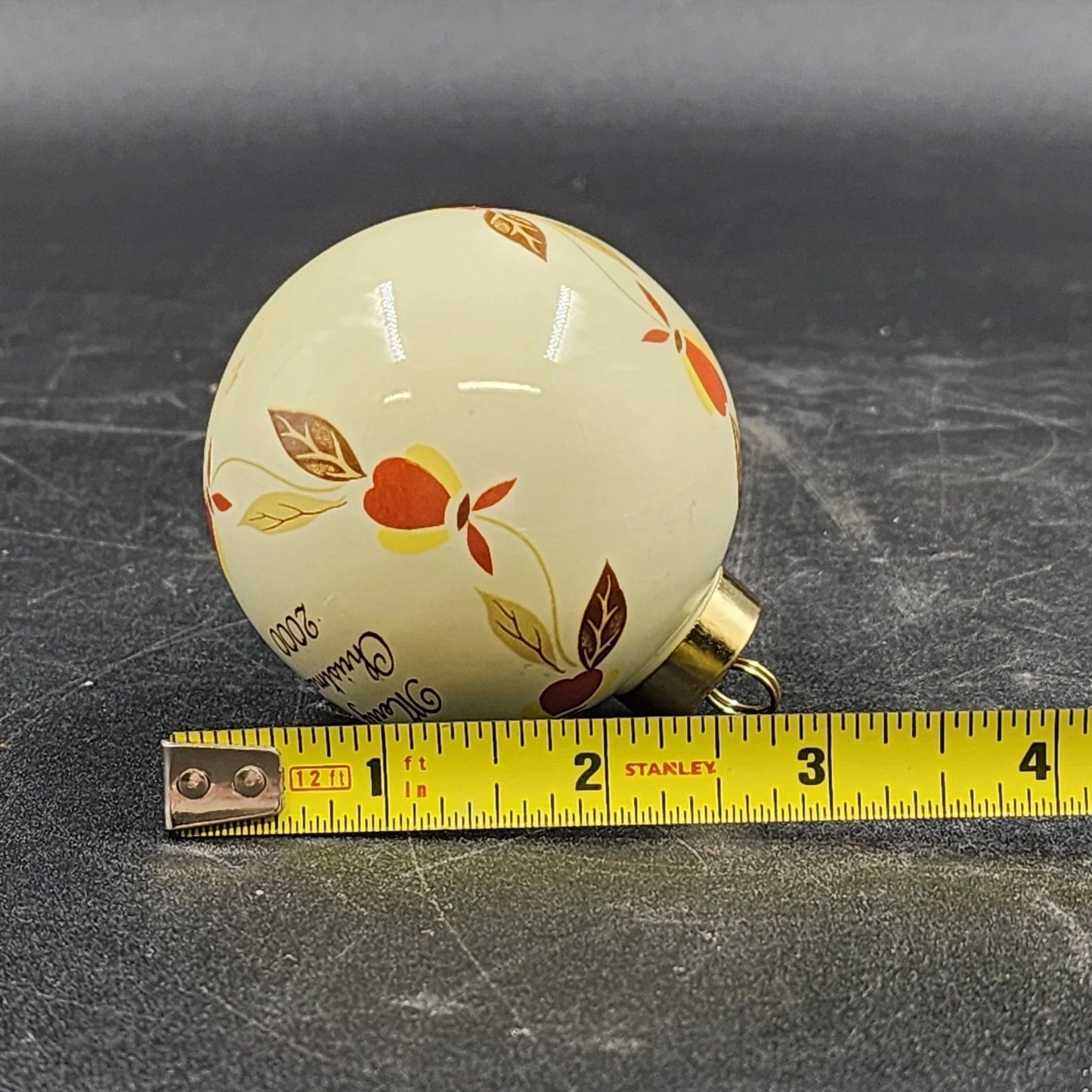 Autumn Leaf Merry Christmas Ornament 2000 China Specialties Exclusive Ltd Ed 500