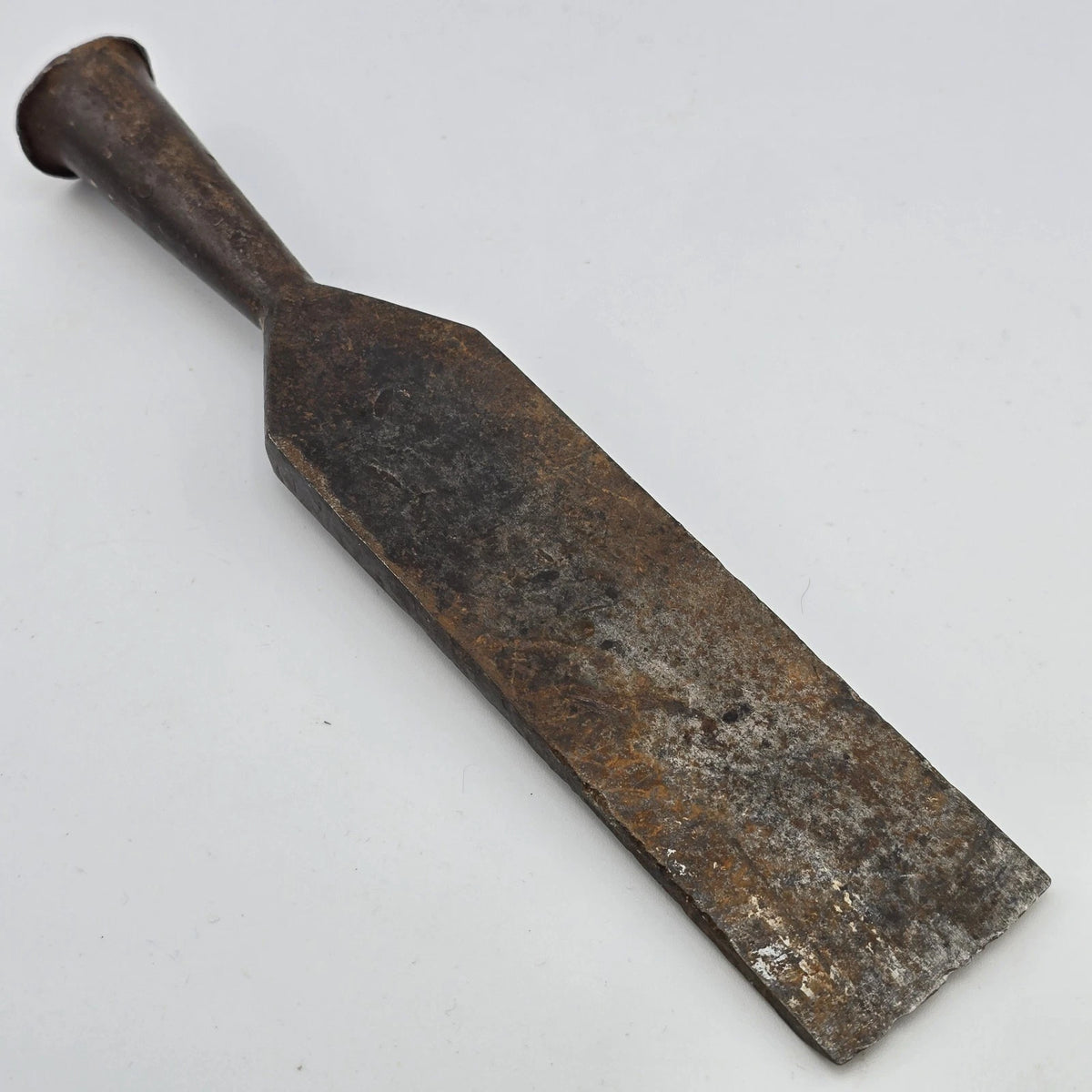 1-3/4" Socket Firmer Chisel Square Edge Timber Framing 9" Antique Head Only