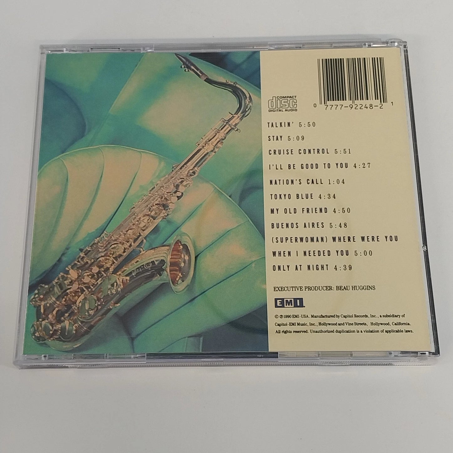 Najee Tokyo Blue CD EMI Smooth Jazz Contemporary Jazz Saxophone 1990 USA