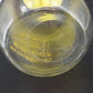 Sun Tea Glass Jar Pitcher 3 Liter Yellow Lid Pour Spout Carlton Glass USA Vtg