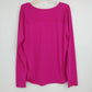 Tek Gear DryTek Women’s Long Sleeve Moisture Wicking Athletic Top Pink Large