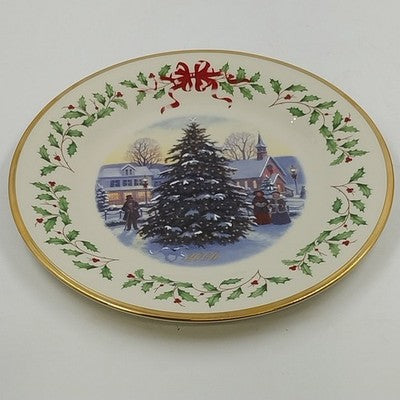 Lenox 2006 Annual Collector Christmas Plate 16th Series Numbered Christmas Tree