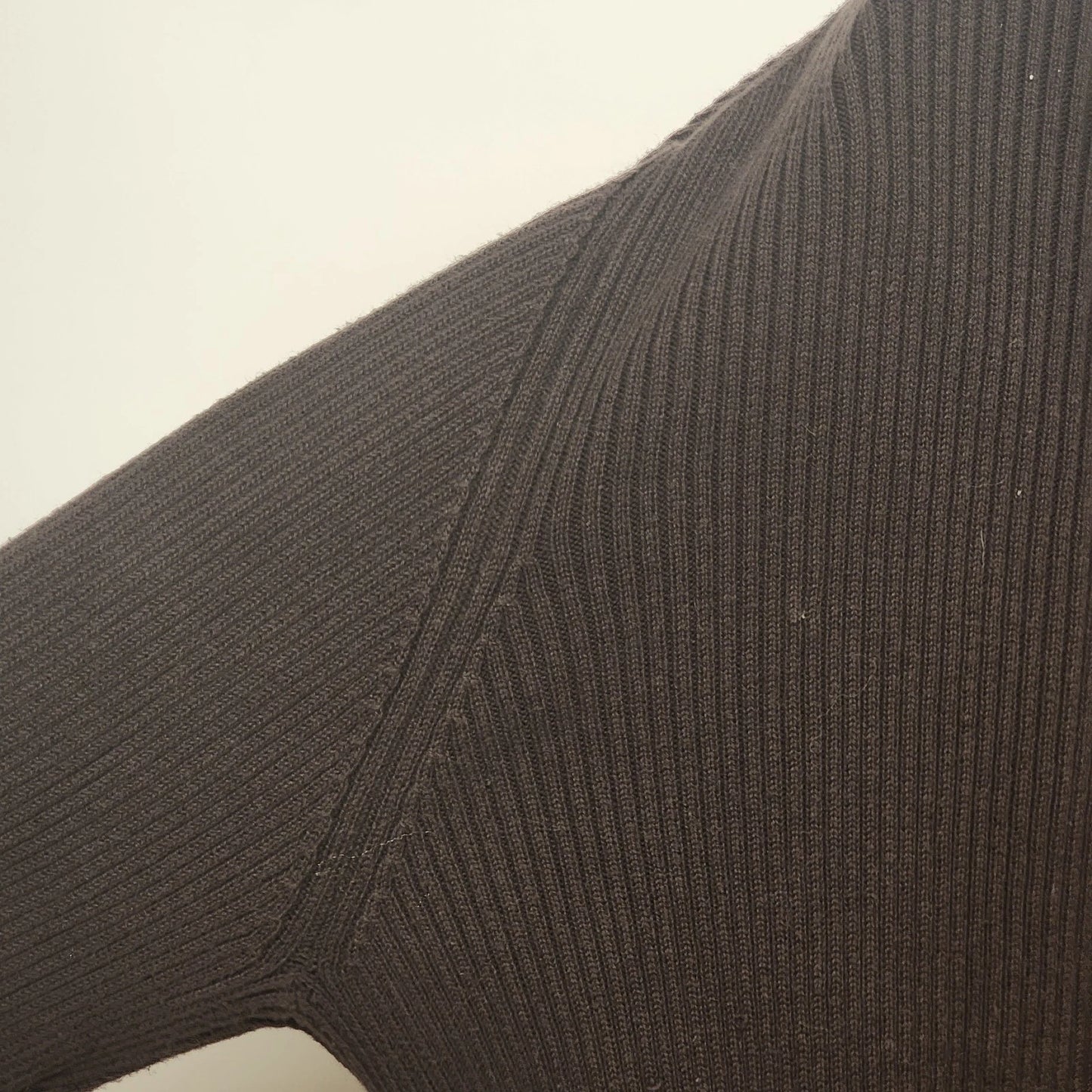 Faded Glory Dark Brown Cable Knit Turtleneck Sweater XL