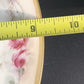 Haviland Limoges France Antique Hand Painted Rose Plate Heavy Gold Rim 9.25"x1"