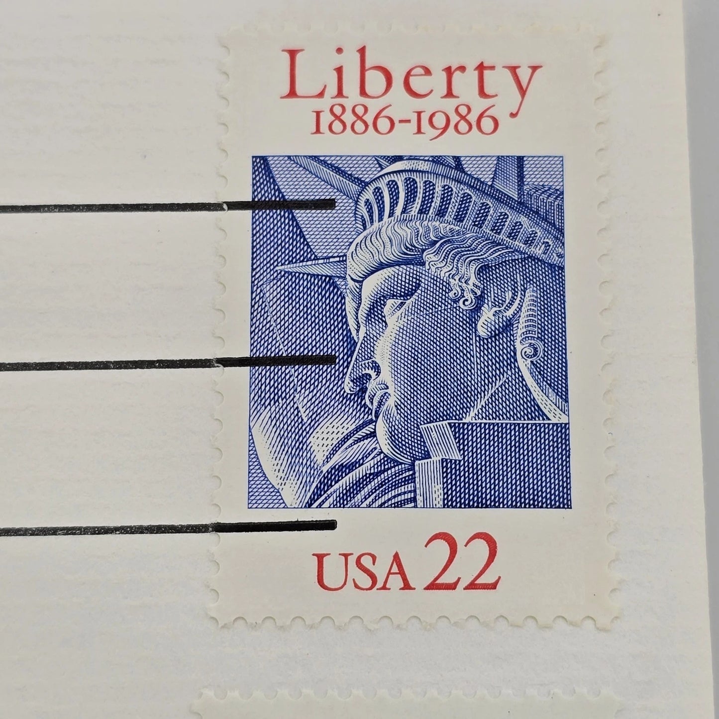 Statue of Liberty First Day Cover Commemorative Uncirculated Half Dollar 1986
