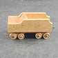 Handmade Wooden Train Engine and Train Car Vintage Variation Choices Unfinished