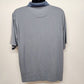 Lyle and Scott Performance Polo Golf Shirt Men's XL Light Blue Short Sleeve Poly