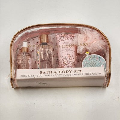 Vanilla Jasmine Spa Bath Set by Wright’s Apothecary For Women 6 Piece Gift Set