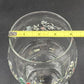 Pfaltzgraff Winterberry 1995 Glass Floating Candle Holder Floral