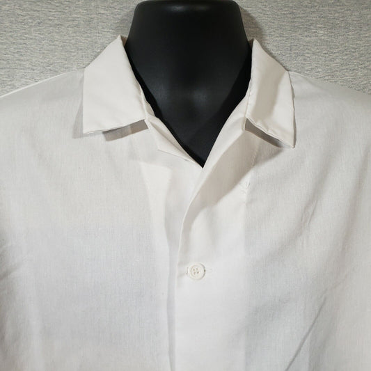 White Large Server Smock K71 Unisex Fame Fabrics Professional and High Quality