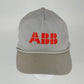 Paramount ABB Gray Logo Cap Leather Buckle USA High Profile Hat Rope Cotton