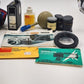 Yashica Electro 35 Film Camera 35mm Case Flash Power Cord Inst Manual Camera Bag