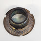 Aladdin 23 Kerosene Mantle Lamp Brass Burner Colonial Squares Clear Reservoir