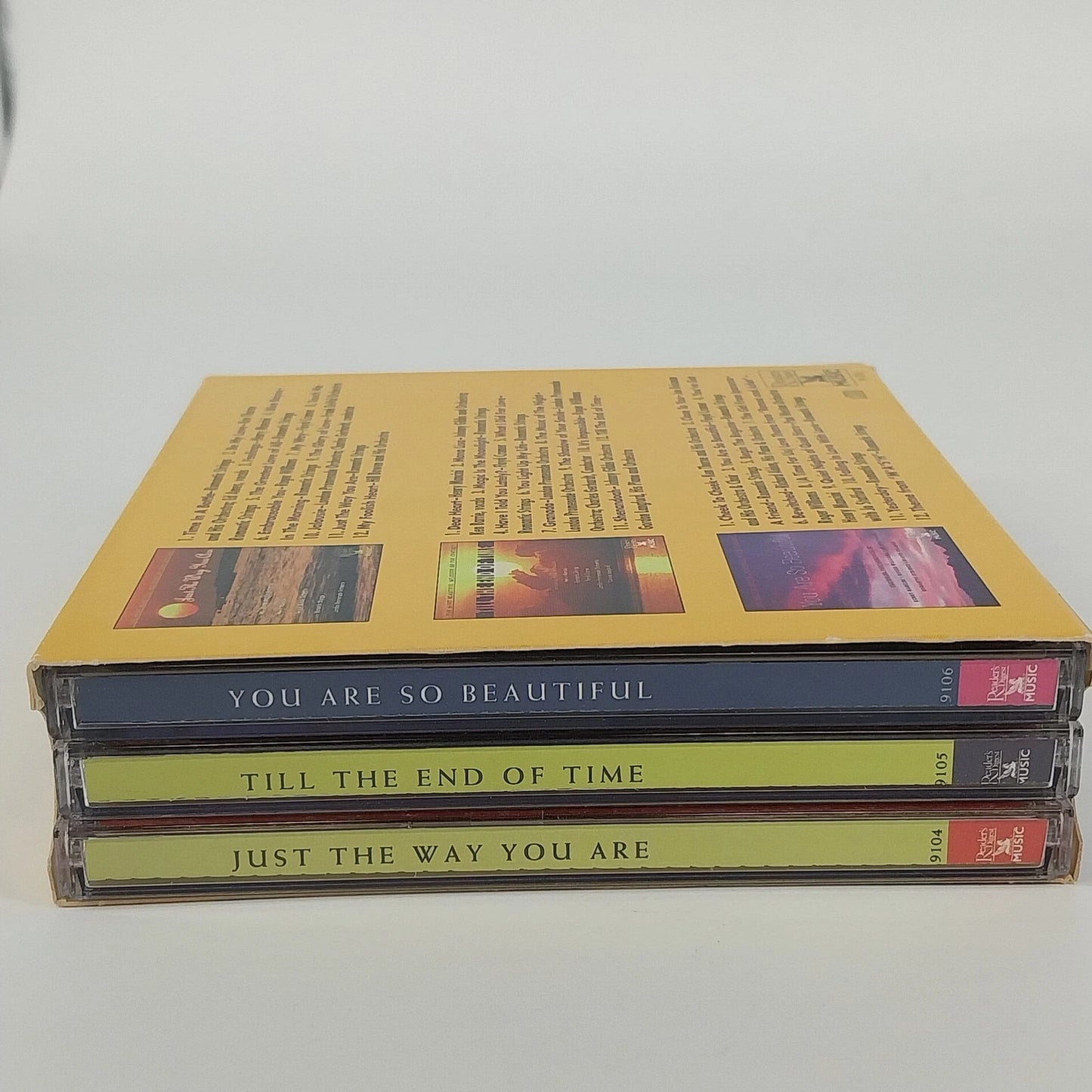 Till The End Of Time 3 CD Box Set Reader Digest Love Songs 24-Bit Mastering 1998