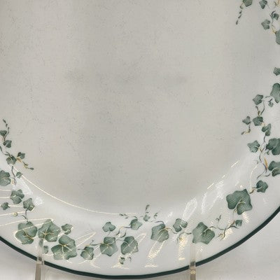 Corelle Callaway Green Ivy Dinner Plate Swirled Edge 10.25" USA
