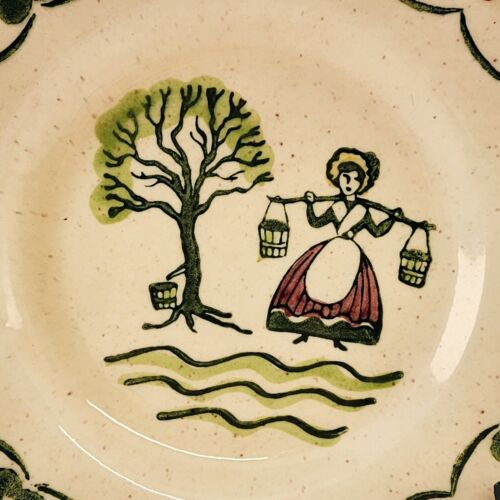 Poppytrail Homestead Provincial Bread & Butter Plate 6.5" by Metlox Tan Colonial