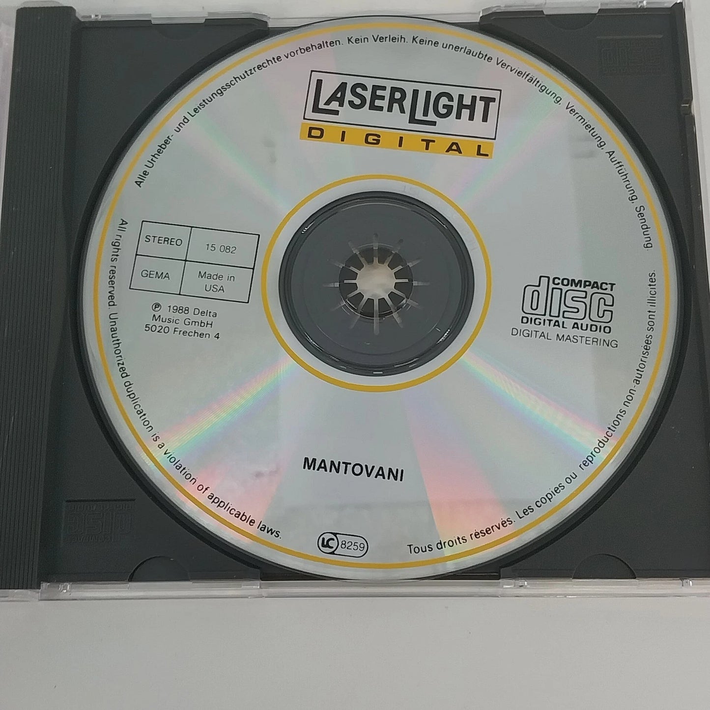 Mantovani World Hits Incomparable & Many Moods of Love 3 CD Orchestral 1991