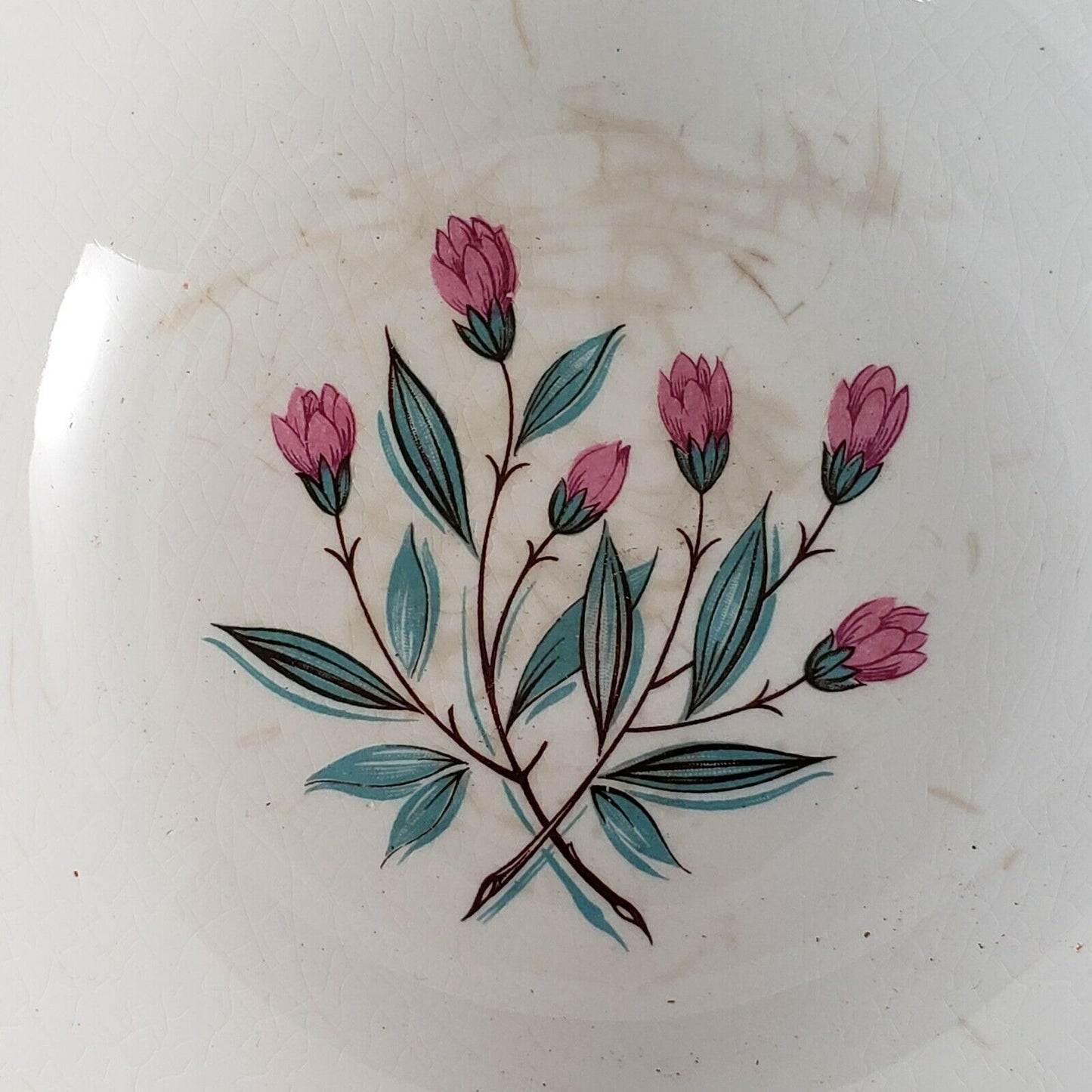 Wedgwood Pink Hope Vegetable Bowl 8.75” Gold Trim England