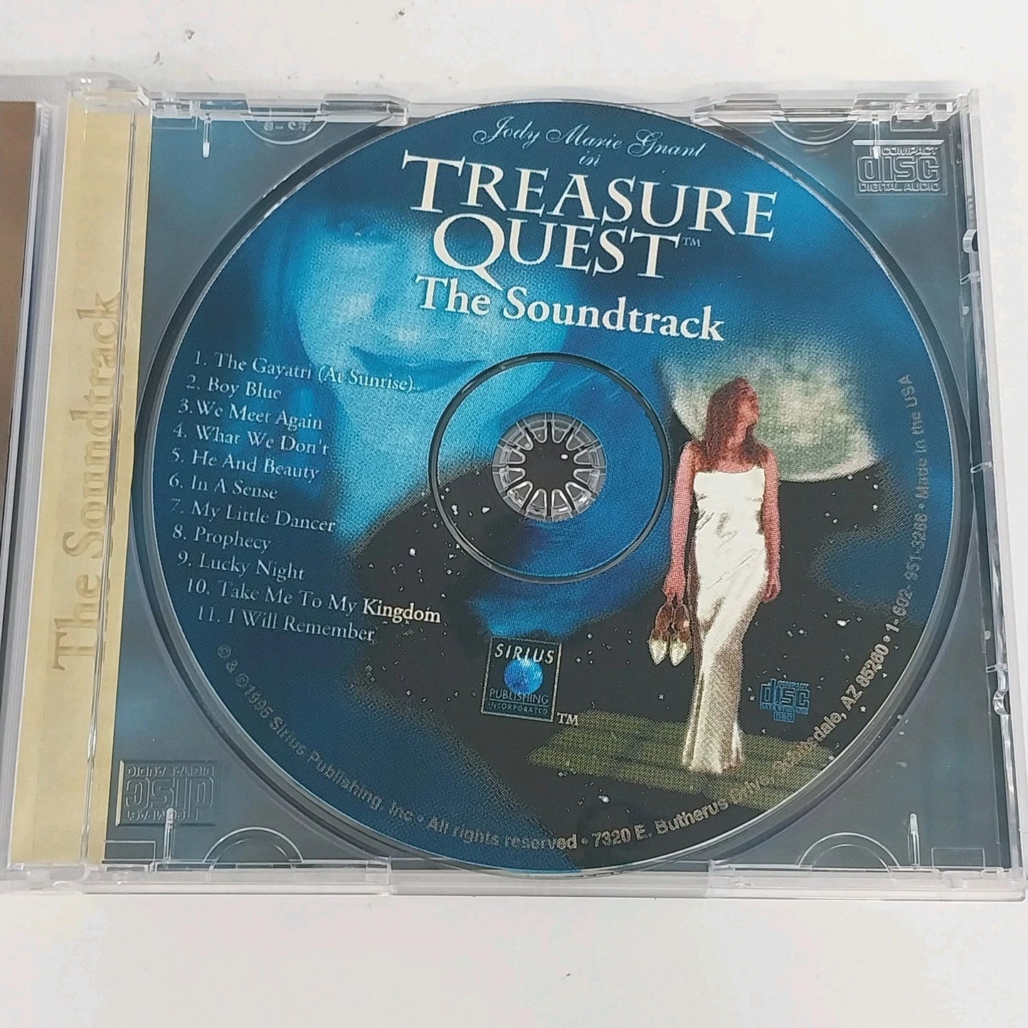 Jody Marie Grant Treasure Quest The Soundtrack CD Sirius New Age Meditation