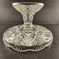 Duncan Miller Pedestal Cake Stand EAPG Paneled Diamond Quartered Block Vintage