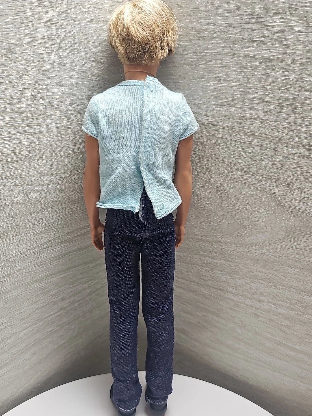 Barbie Sweet Talkin Ken Doll Mattel Boyfriend Play Heart Blue Parts AS IS 2010s