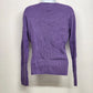 INC International Concepts Purple Pullover Sweater Large