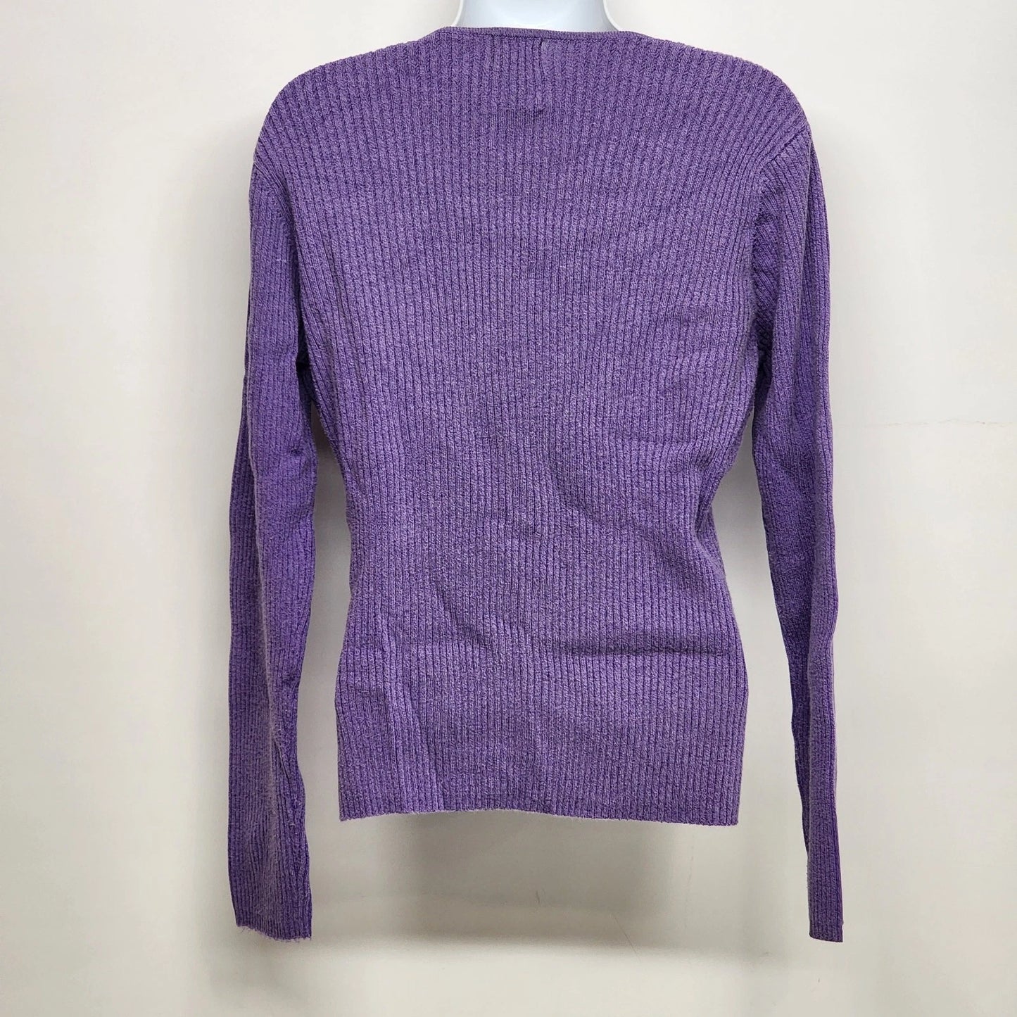 INC International Concepts Purple Pullover Sweater Large