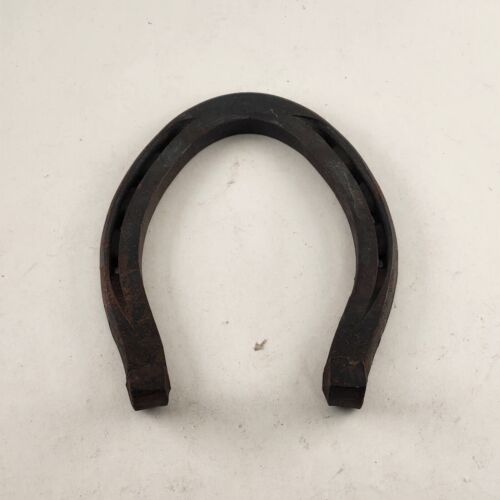 Forged Horseshoe Vintage Metal #2E England Good Luck Primitive Horse Shoe