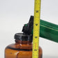 1950s Vintage Bug Insect Pump Sprayer Amber Glass Atomizer
