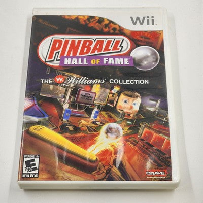 Wii Pinball Hall Of Fame The Williams Collection Crave Entertainment Nintendo